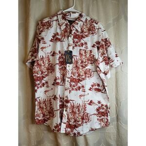 #631 Brand New With Tags Men's Frontier Threads Button Down Shirt Size XL